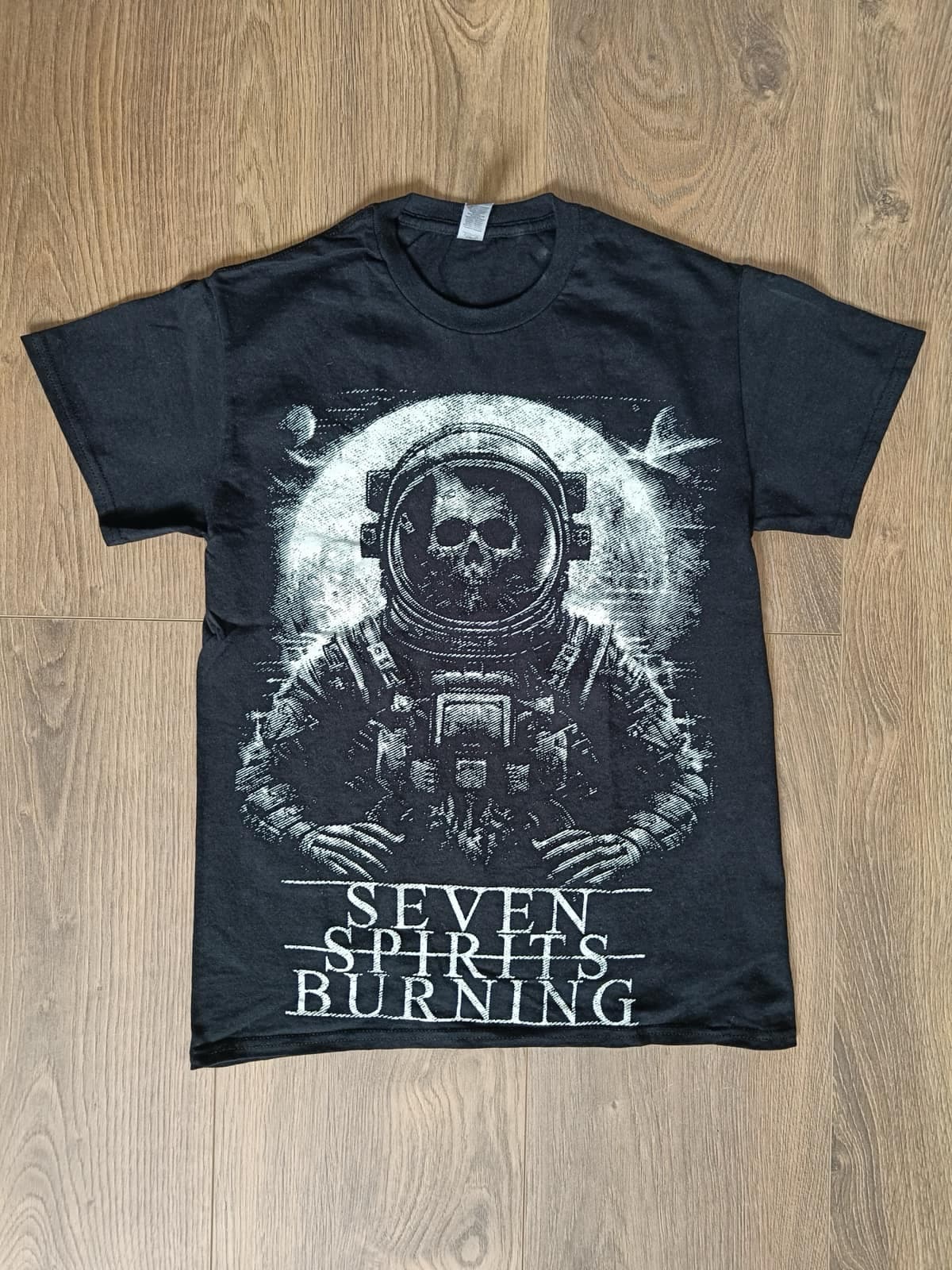 Seven Spirits Burning astronaut t-shirt, front print